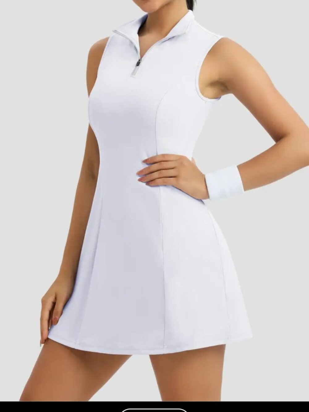 White tennis/ golf dress